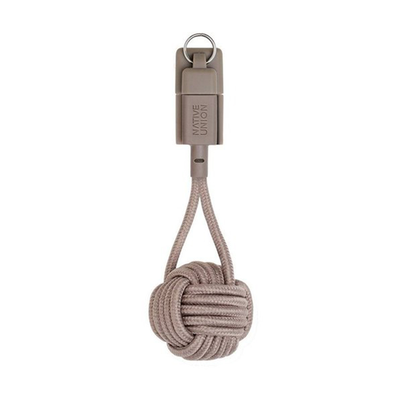 

Кабель Native Union Key Cable USB-A to Lightning Taupe 0.15 m (KEY-KV-L-TAU)