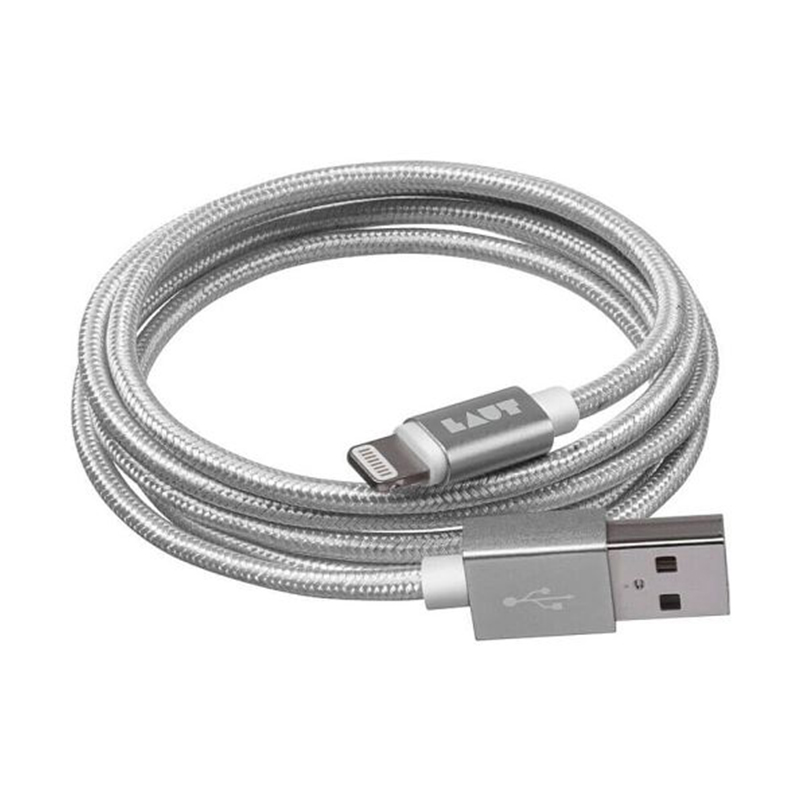 

Кабель LAUT LINK Metallics USB-A to Lightning 1.2 m Silver (LAUT_LKM_LTN1.2_SL)