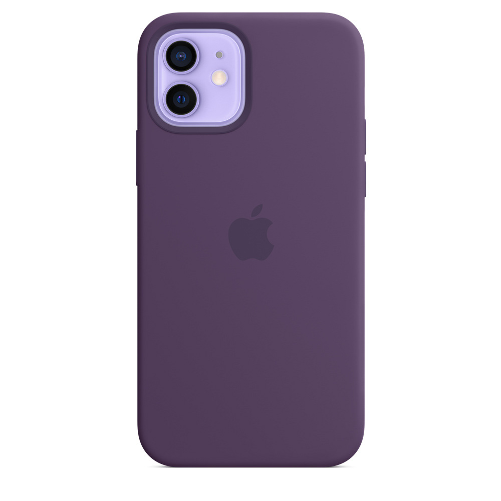 

Чехол iSpack Silicone Case для iPhone 12 | 12 Pro Amethyst without MagSafe OEM