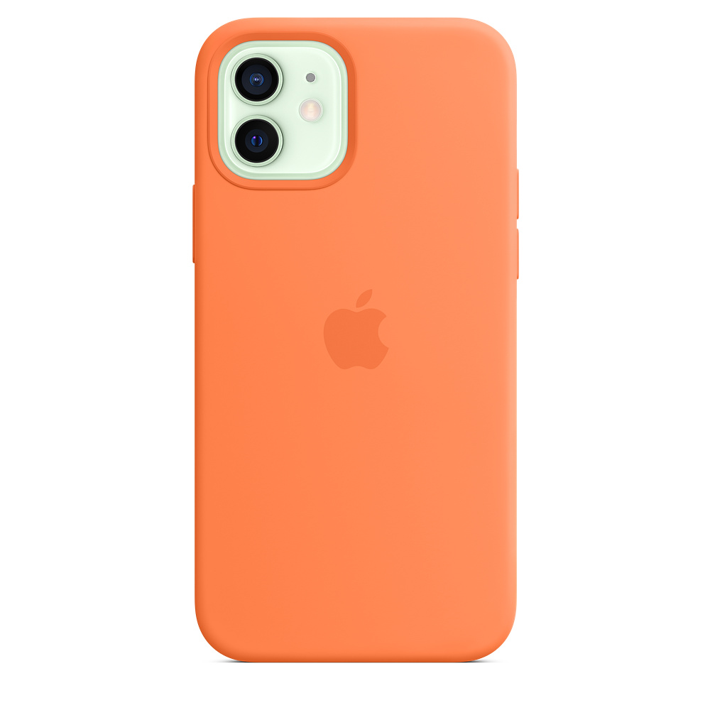 

Чехол iSpack Silicone Case для iPhone 12 | 12 Pro Kumquat without MagSafe OEM