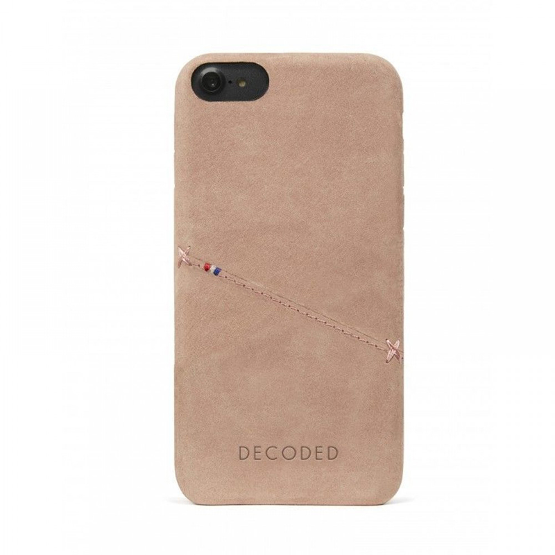 

Кожаный чехол Decoded Back Cover для iPhone SE 2020/8/7/6s/6 Rose
