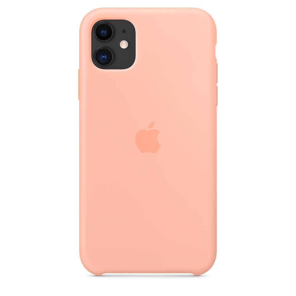 

Чехол iSpack Silicone Case для iPhone 11 Grapefruit OEM