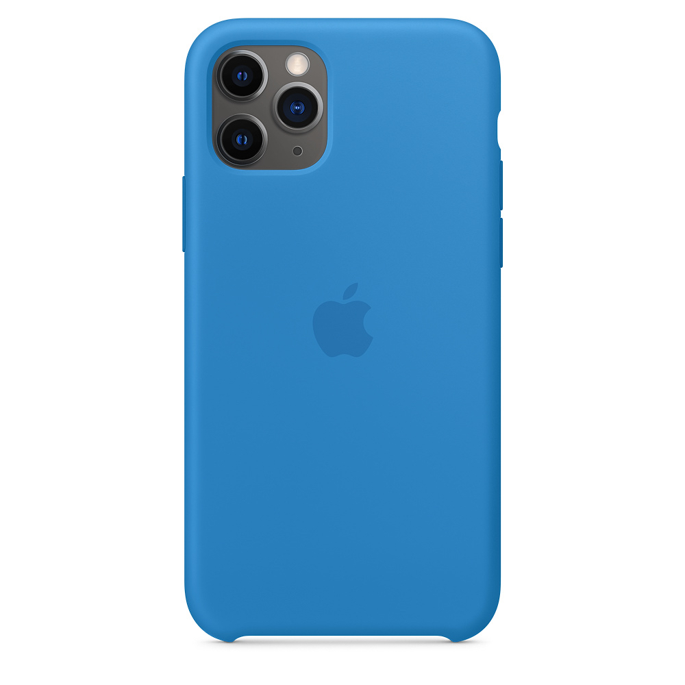 

Чехол iSpack Silicone Case для iPhone 11 Pro Surf Blue OEM