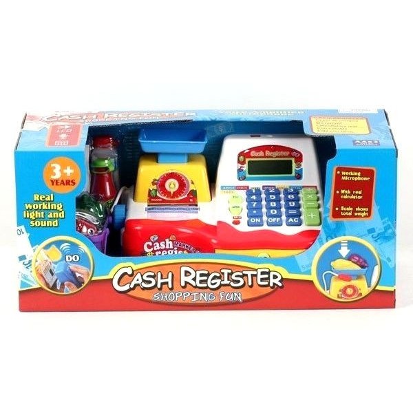 

Игровой кассовый аппарат Play Smart 7162 с корзинкой продуктов