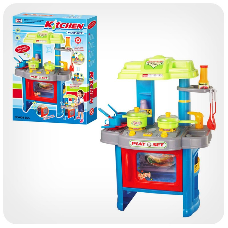

Детский игровой набор кухня Limo Toy 008-26А с плитой