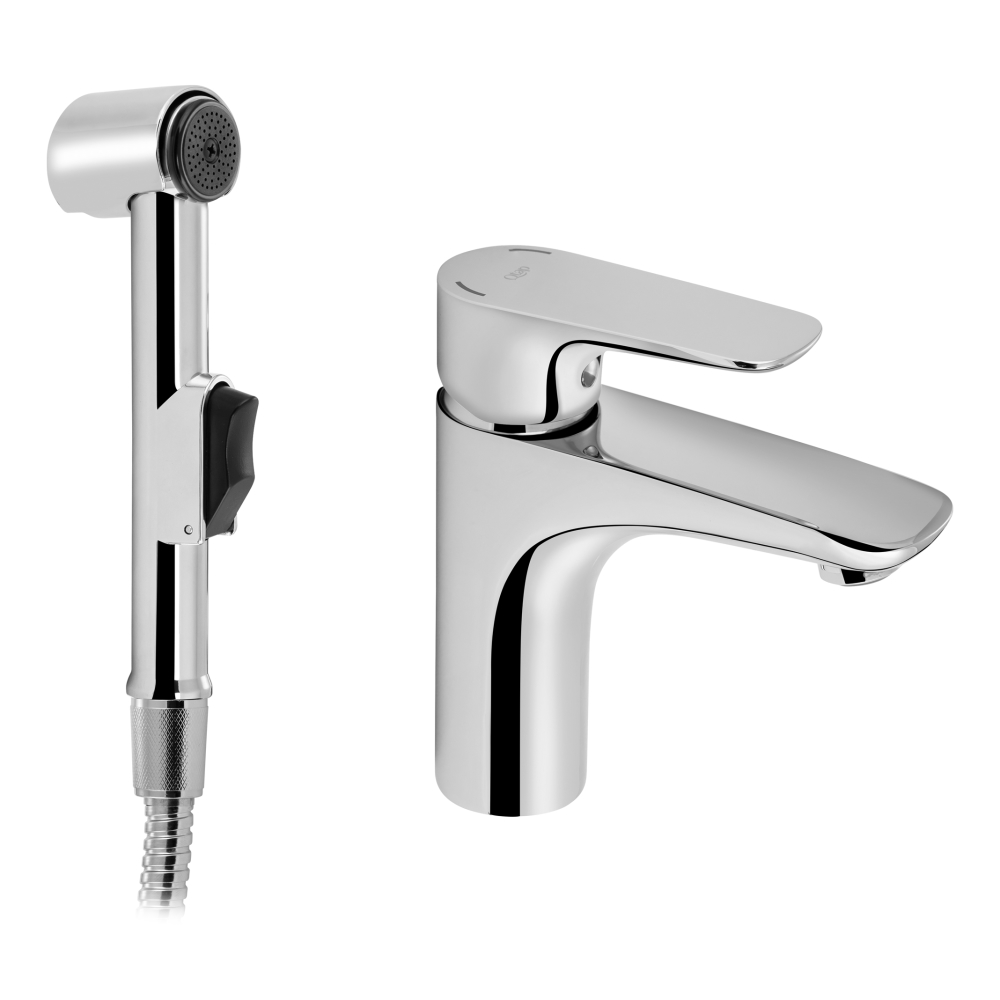 

Смеситель для раковины с лейкой Qtap Flaja 1510L102C