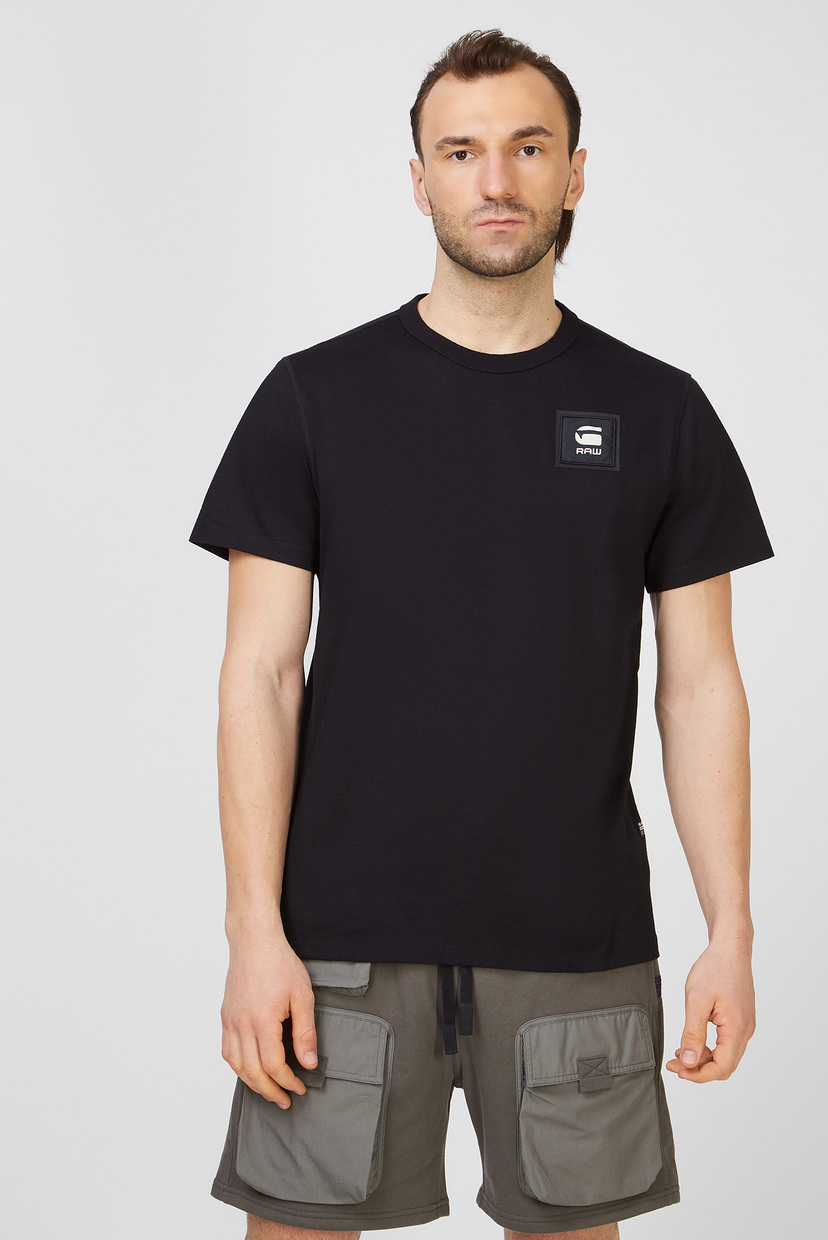 

Мужская черная футболка Badge logo+ r t \ G-Star RAW  D18197,C336, Мужская черная футболка Badge logo+ r t s\s G-Star RAW S D18197,C336