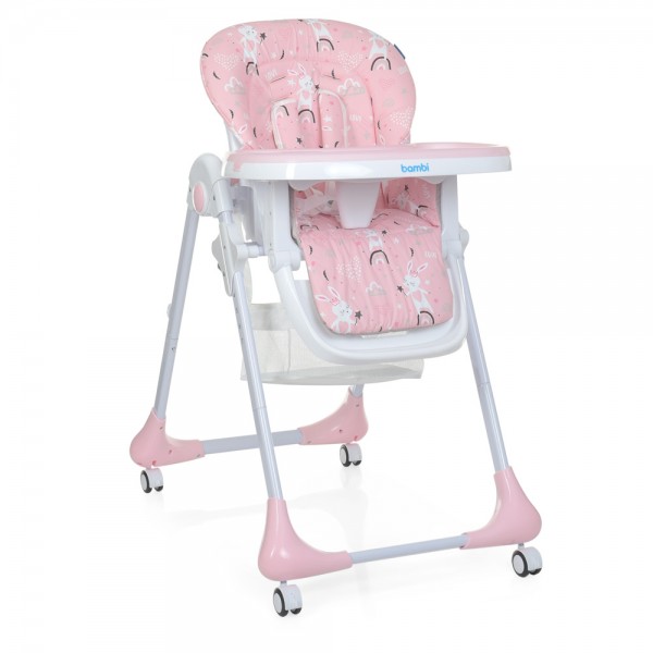 

Стульчик для кормления Bambi M 3233 Rabbit Girl Pink (BAM003468)