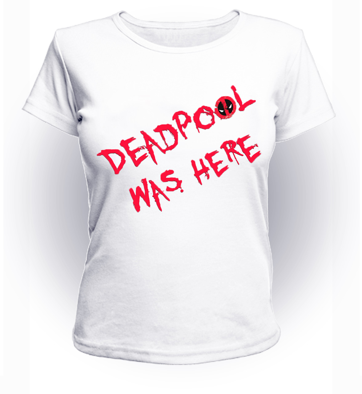 

Футболка GeekLand Дэдпул Deadpool was here DP.01.042 (FU21DP.01.042/girl-140)