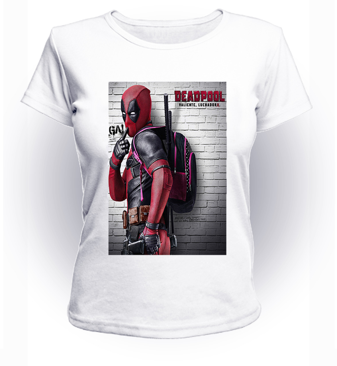 

Футболка GeekLand Дэдпул Deadpool с рюкзаком DP.01.002 (FU21DP.01.002/girl-164)