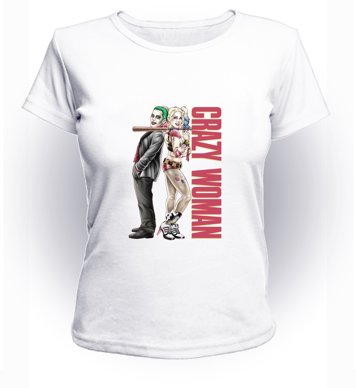 

Футболка GeekLand Отряд Самоубийц Suicide Squad Crazy woman SS.01.028 (FU21SS.01.028/girl-146)