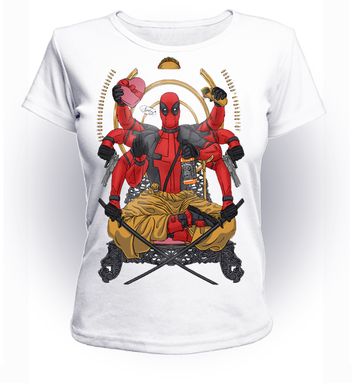 

Футболка GeekLand Дэдпул Deadpool zen DP.01.045 (FU21DP.01.045/girl-146)