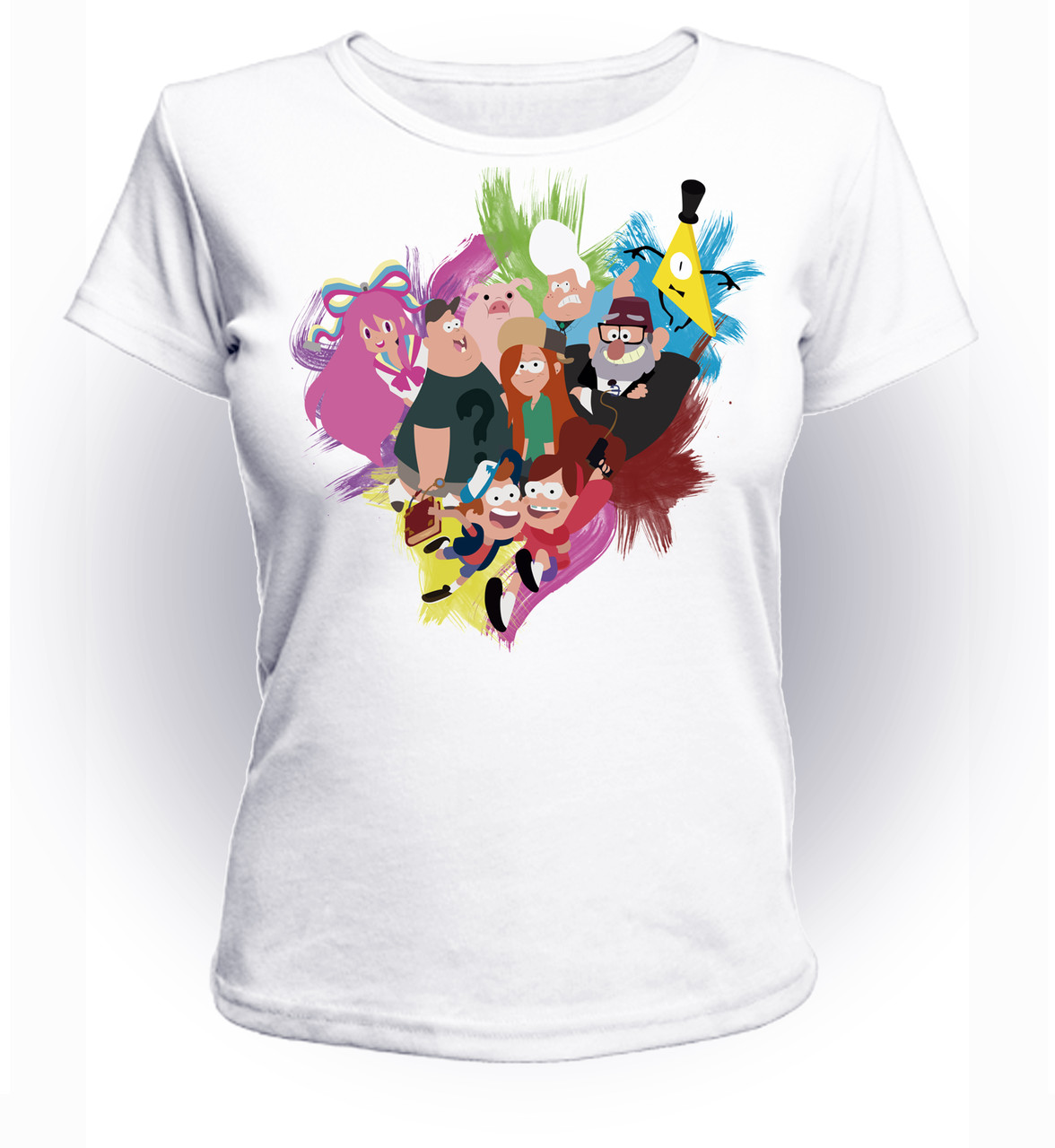 

Футболка GeekLand Гравити Фолз Gravity Falls heroes GF.01.059 (FU21GF.01.059/wom-XXL)