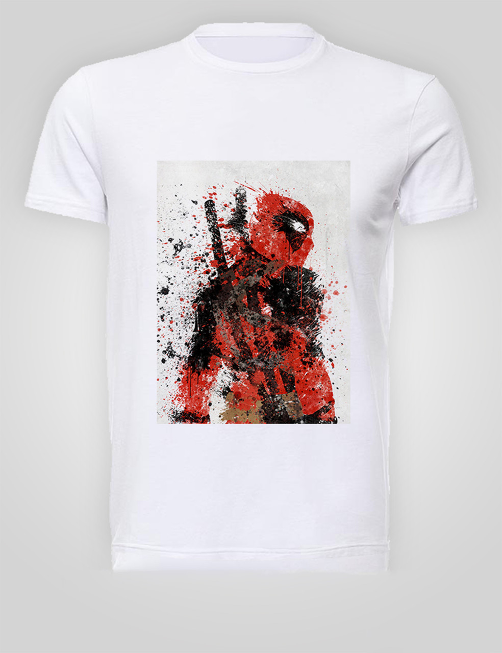 

Футболка GeekLand Дэдпул Deadpool пятна DP.01.013 (FU21DP.01.013/boy-98)