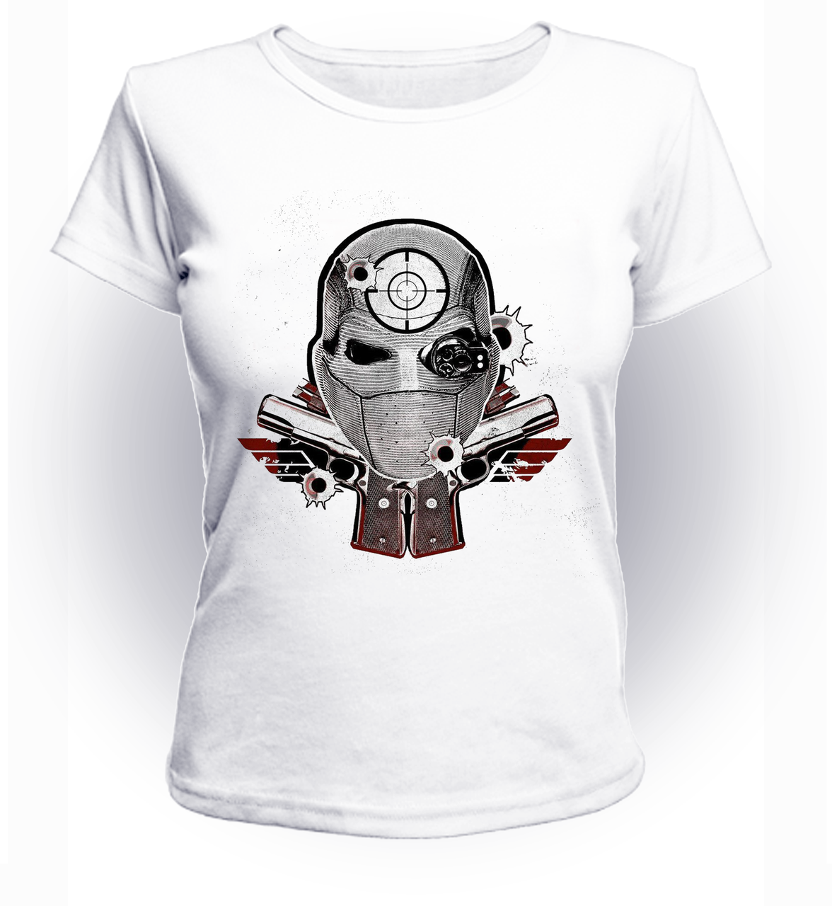 

Футболка GeekLand Отряд Самоубийц Suicide Squad Deadshot SS.01.050 (FU21SS.01.050/girl-128)