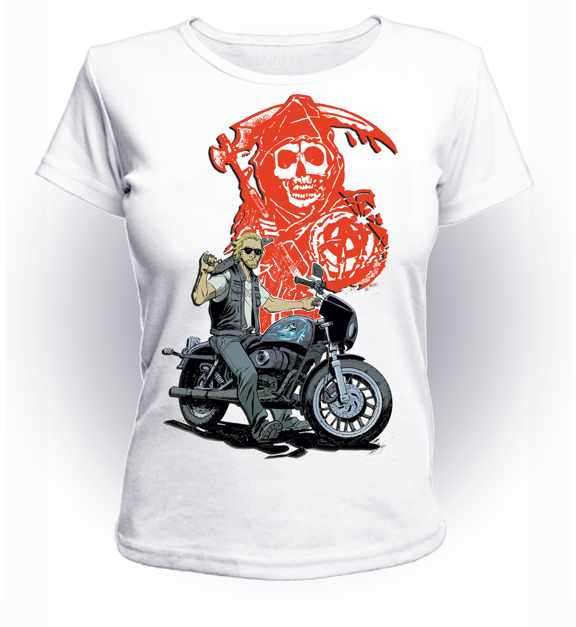 

Футболка GeekLand Сыны Анархии Sons of Anarchy harley SA.01.009 (FU21SA.01.009/girl-158)