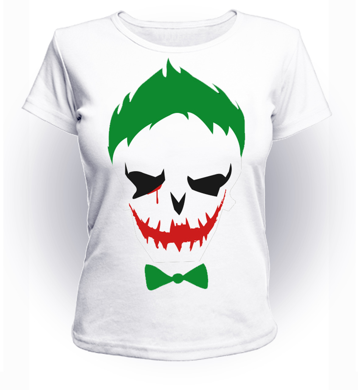 

Футболка GeekLand Отряд Самоубийц Suicide Squad Джокер Череп SS.01.061 (FU21SS.01.061/girl-86)