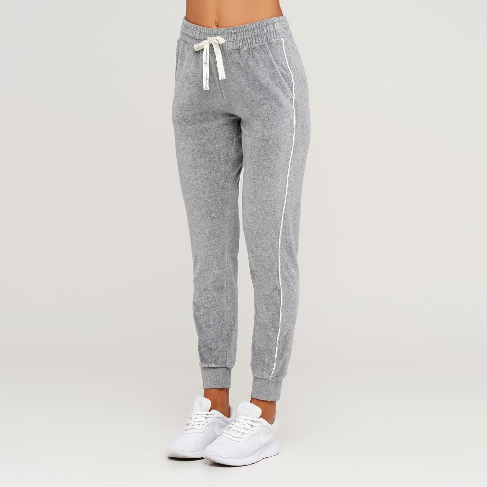 

Женские спортивные штаны Champion Rib Cuff Pants Серый 48 (cha113260-OXGM)