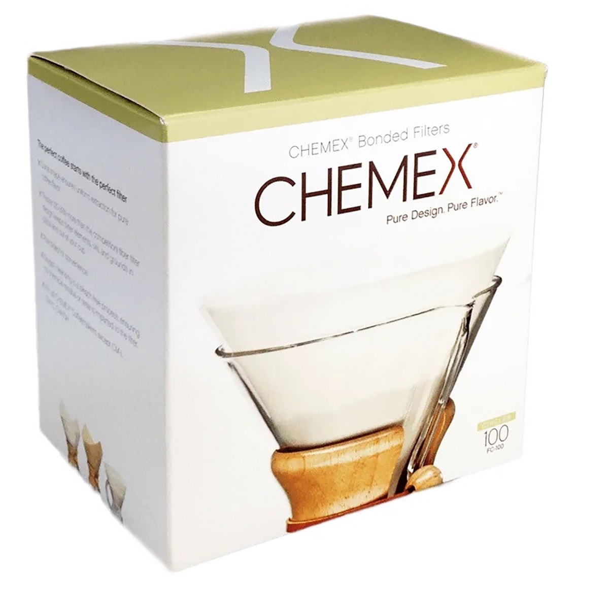 

Фильтры для Кемекса CHEMEX 6/8/10 cup 100 шт круглые белые (FC-100)