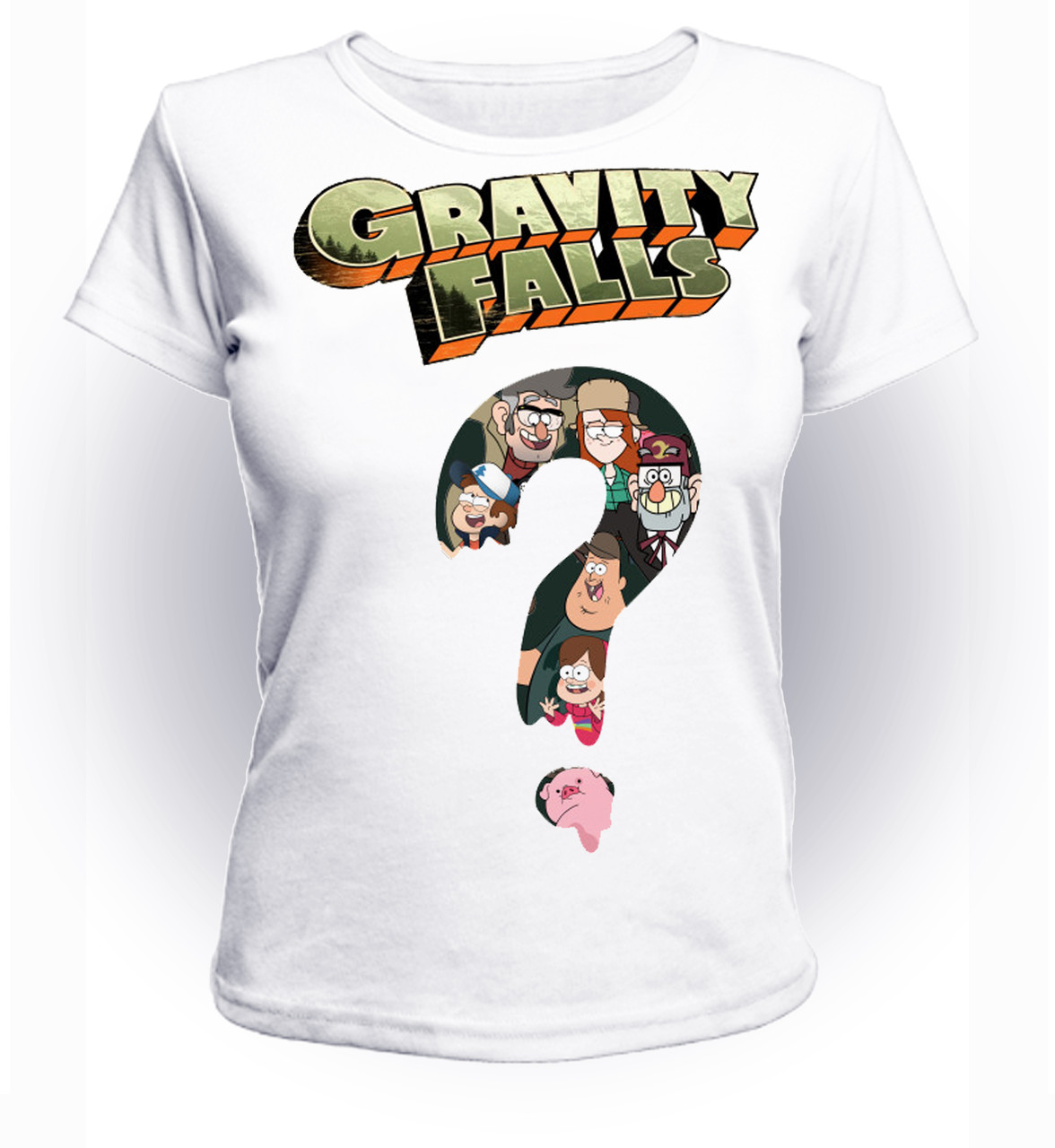 

Футболка GeekLand Гравити Фолз Gravity Falls All persons here GF.01.031 (FU21GF.01.031/girl-176)