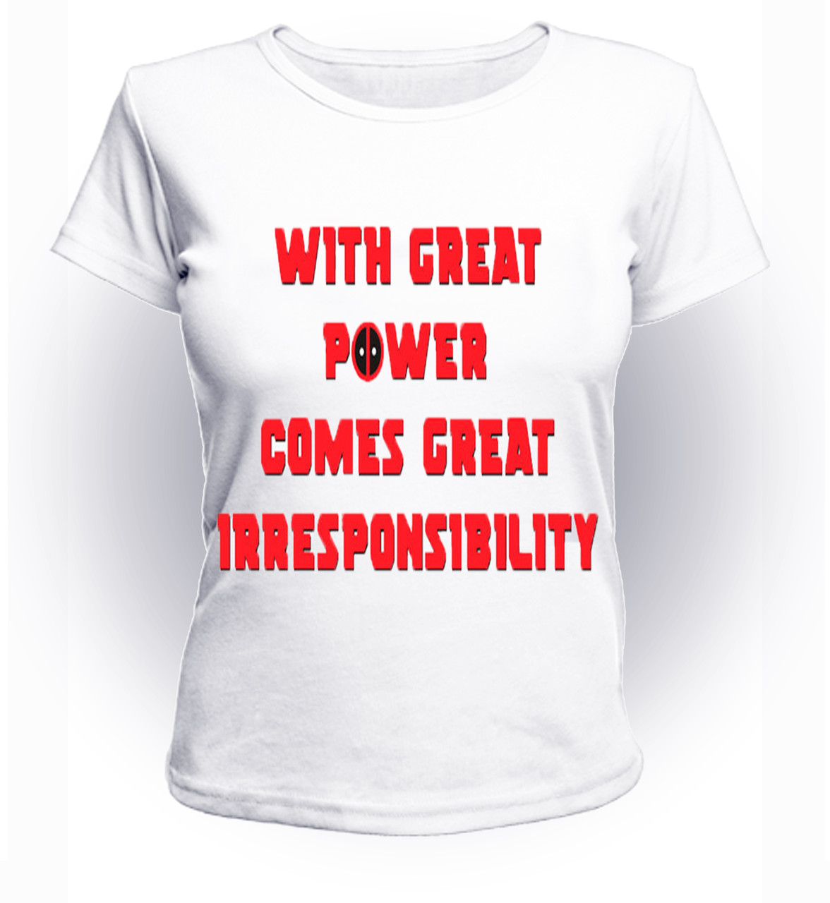 

Футболка GeekLand Дэдпул Deadpool irresponsibility DP.01.041 (FU21DP.01.041/girl-146)