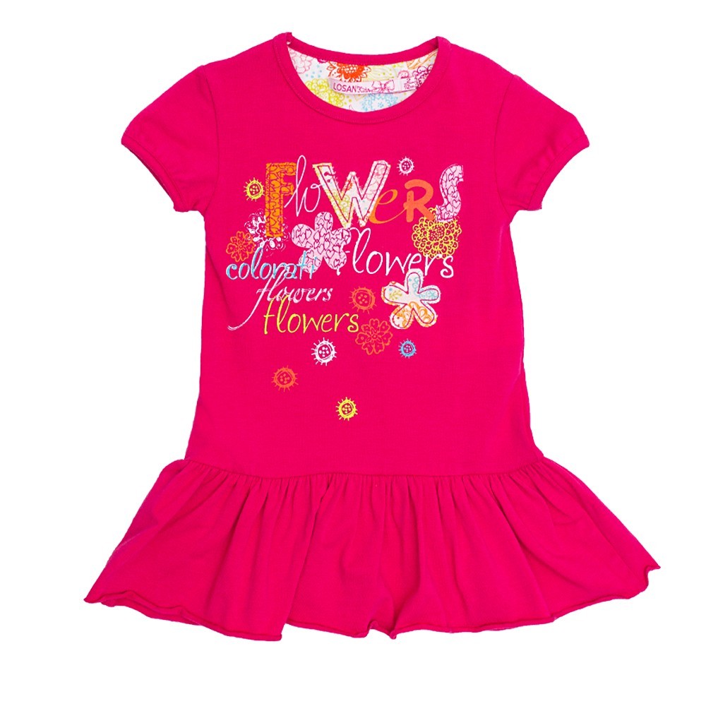 

Платье Losan Kids girls (316-7003AD/142) Малиновый 5 Years-110 см