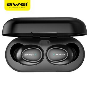 

AWEI T6C TWS Earphones Wireless Charging Case Черный