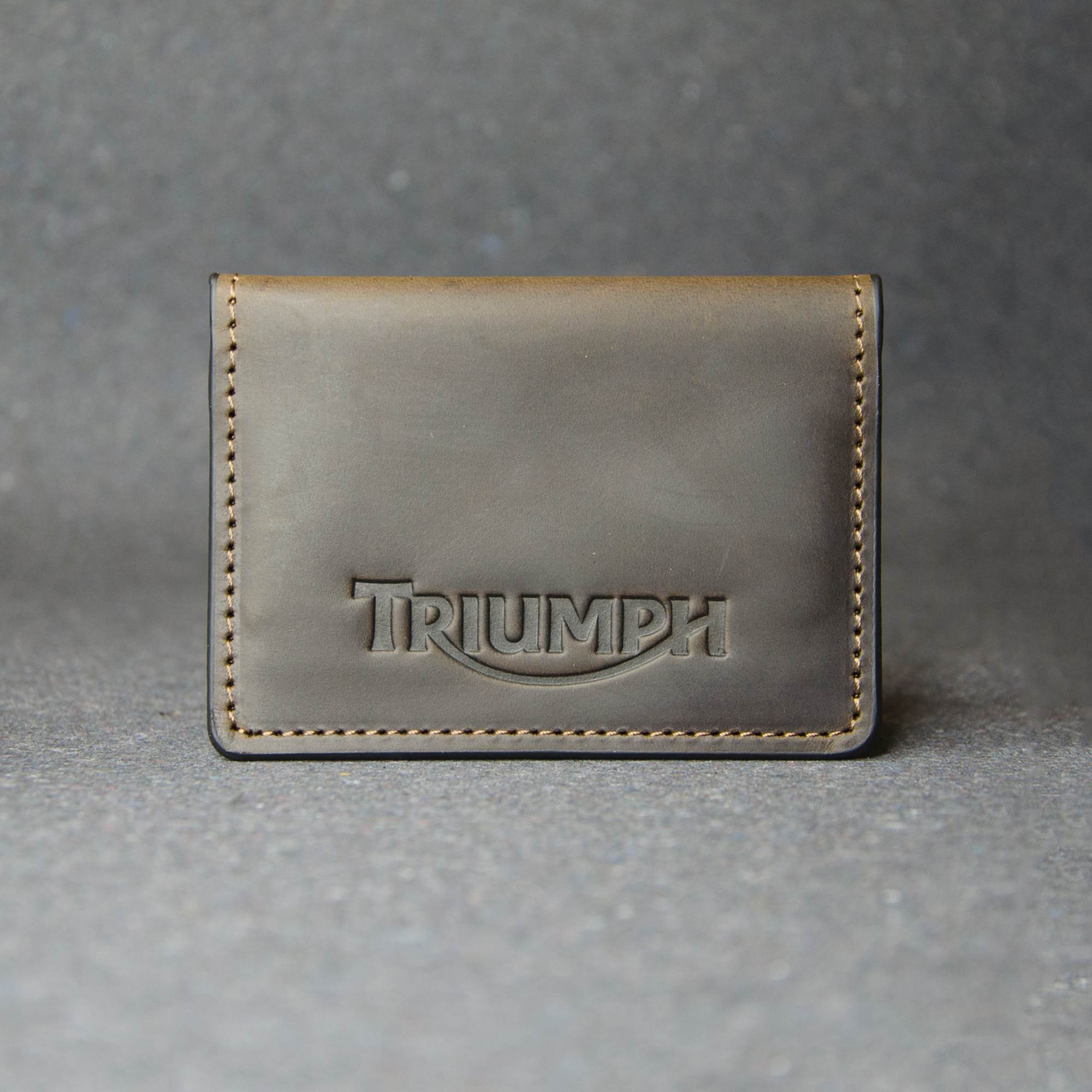 

Обложка для документов ID holder Ridl Triumph коричневая матовая