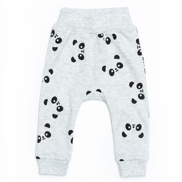 

Штанишки GARNI Panda 68 см Серые 210026-03-1-68