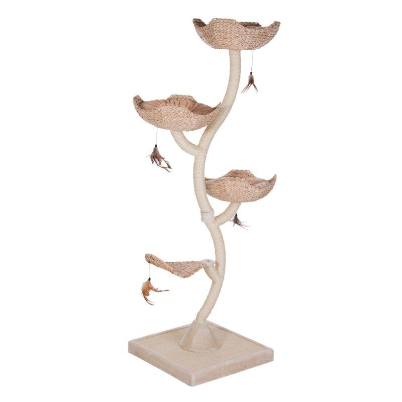 

Когтеточка с домиком для кошек плетеная Cat´s Flower XXL