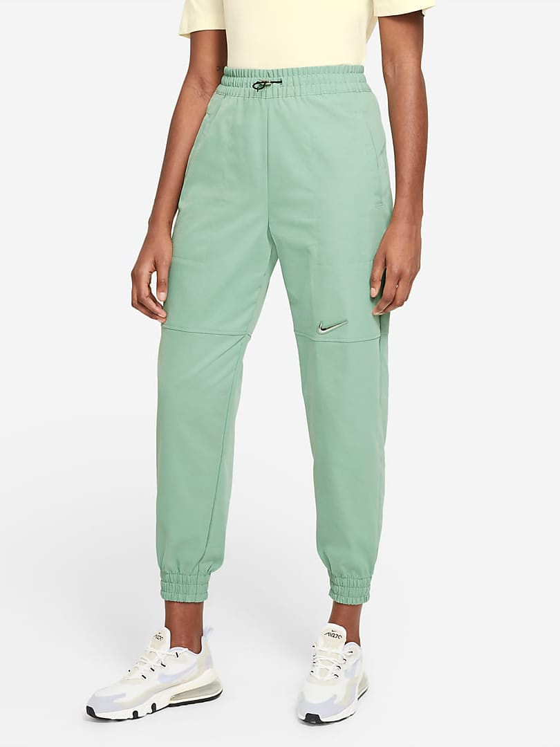 

Спортивные штаны Nike W Nsw Swsh Pant Wvn Hr CZ8909-006  Зеленые, Спортивные штаны Nike W Nsw Swsh Pant Wvn Hr CZ8909-006 S Зеленые
