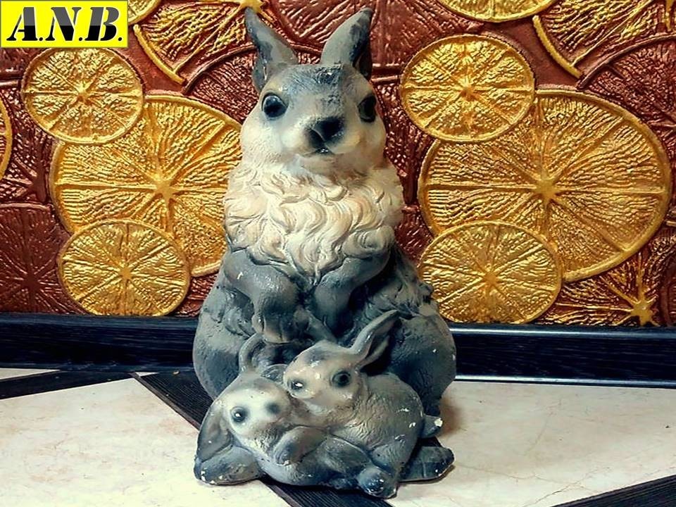 

Гибкая полиуретановая форма с пластиковым каркасом для садовой фигуры A.N.B. "МАТЬ ЗАЙЧИХА" 1шт
