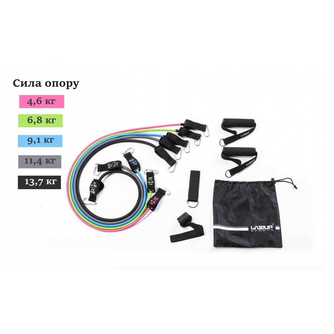 

Набор эспандеров 5шт EXPANDER TUBE SET