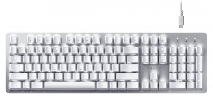 

Игровая клавиатура Razer Pro Type US Layout WL/BT/USB White (RZ03-03070100-R3M1)