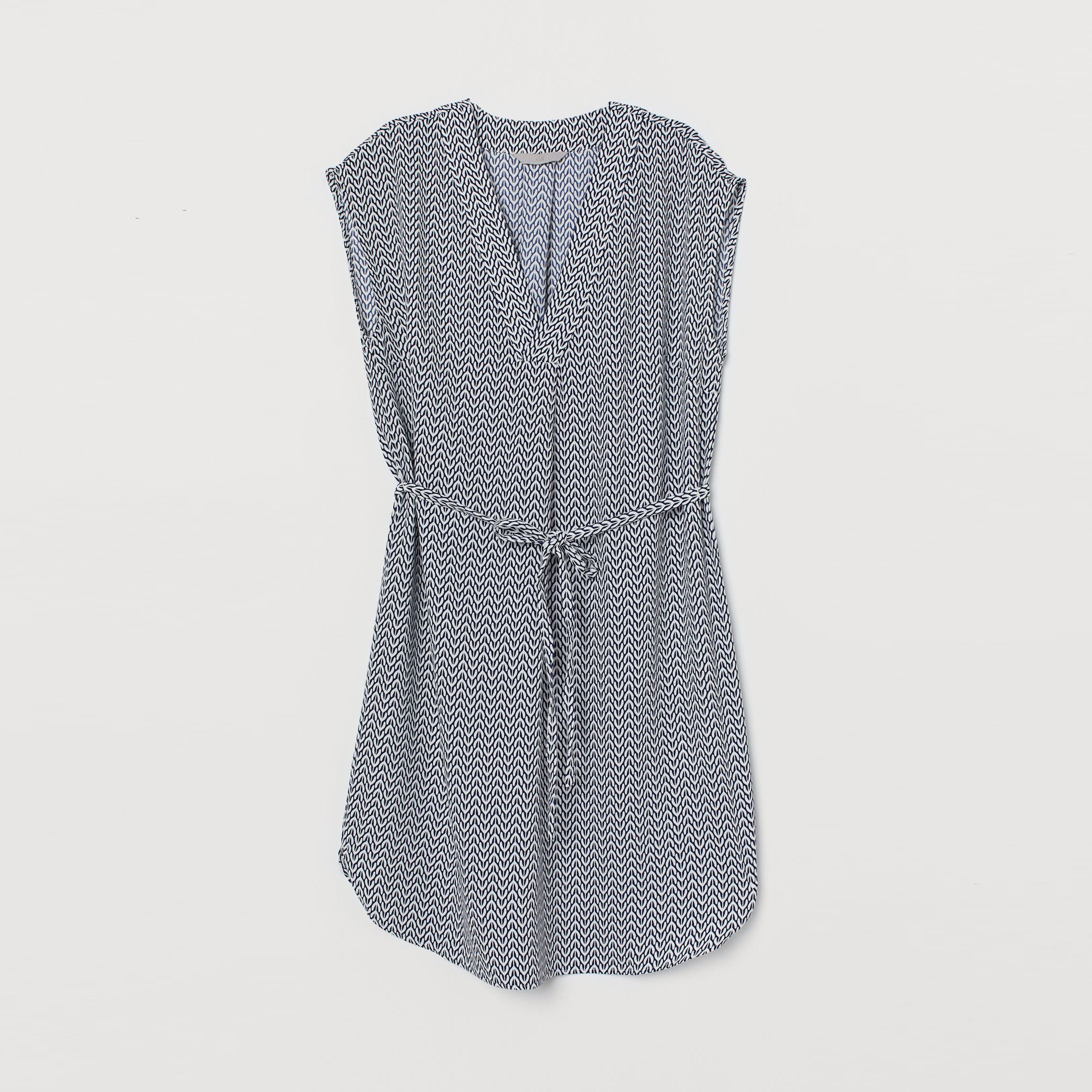 

Платье H&M NK1405-7344409 34 Белое с синим