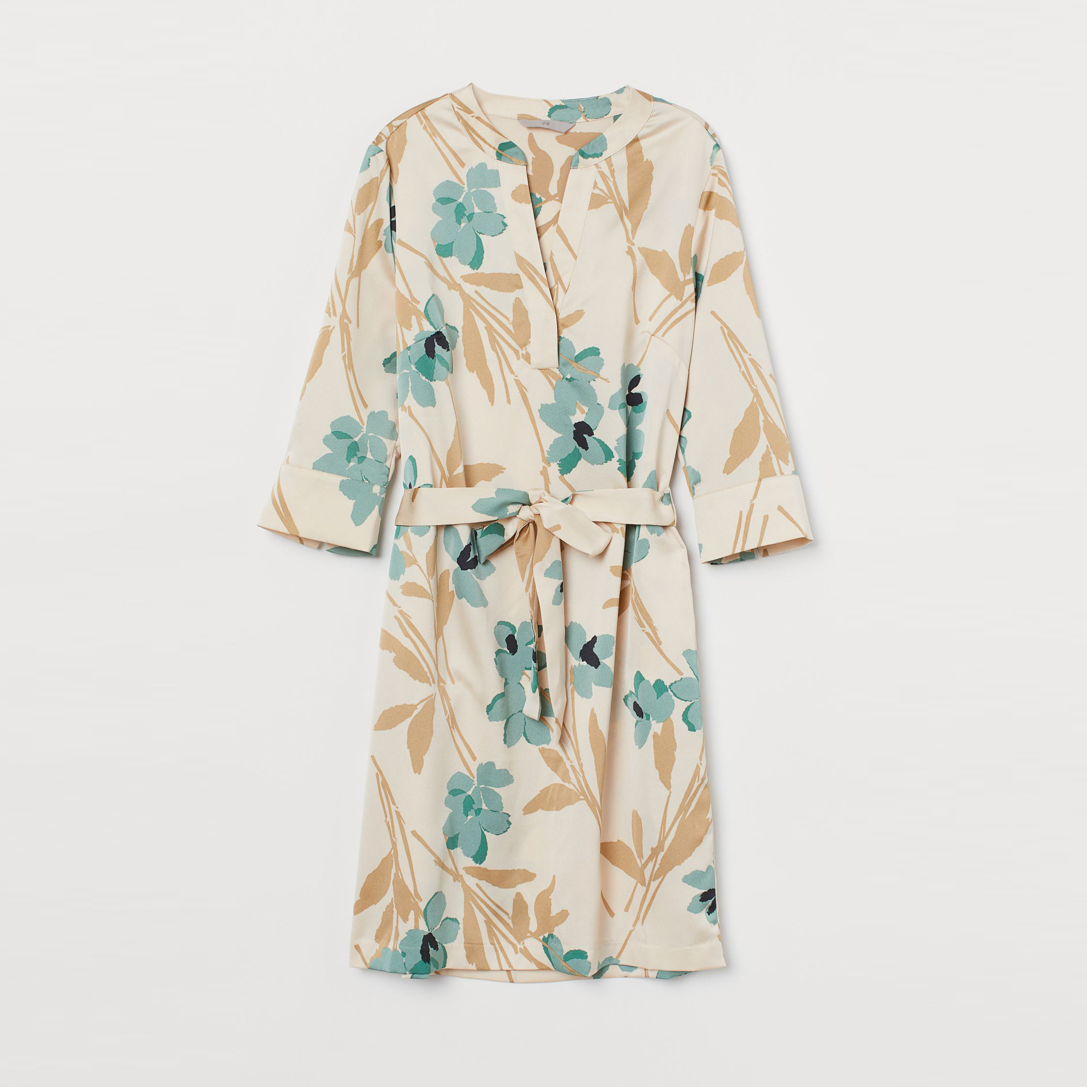 

Платье H&M NK1405-8039931 46 Светло-бежевое