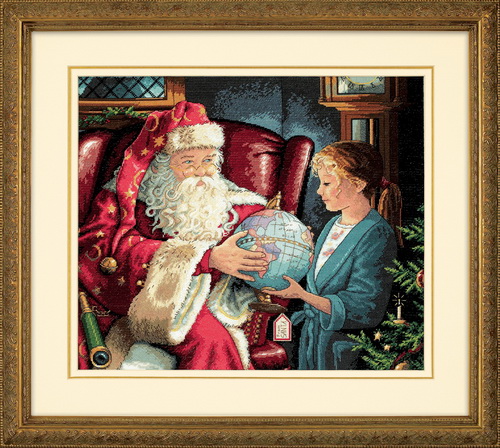 

Набор для вышивания Dimensions One Christmas Eve (8803)