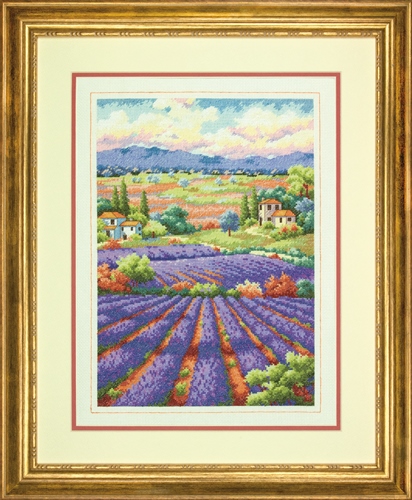 

Набор для вышивания Dimensions Fields of Lavender