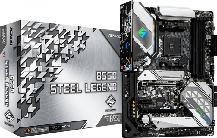 

Материнська плата ASRock B550 STEEL LEGEND