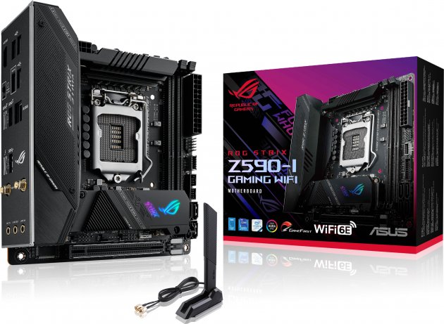 

Материнська плата ASUS ROG STRIX Z590-I GAMING WIFI