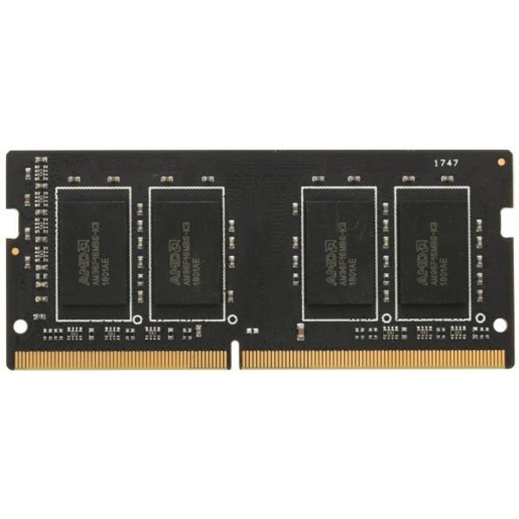 

Модуль пам&яті для ноутбука SoDIMM DDR4 8GB 2666 MHz AMD (R748G2606S2S-U)