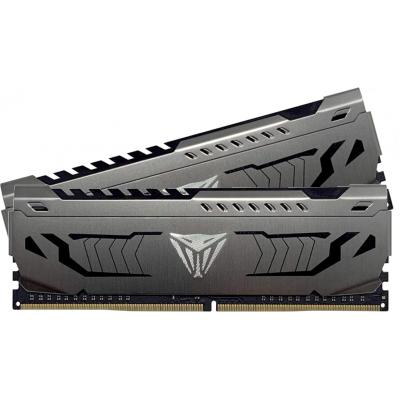 

Модуль пам'яті для комп'ютера DDR4 16GB (2x8GB) 3600 MHz Viper Steel Patriot (PVS416G360C7K)