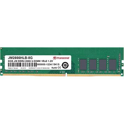 

Модуль пам'яті для комп'ютера DDR4 8GB 2666 MHz Transcend (JM2666HLG-8G)