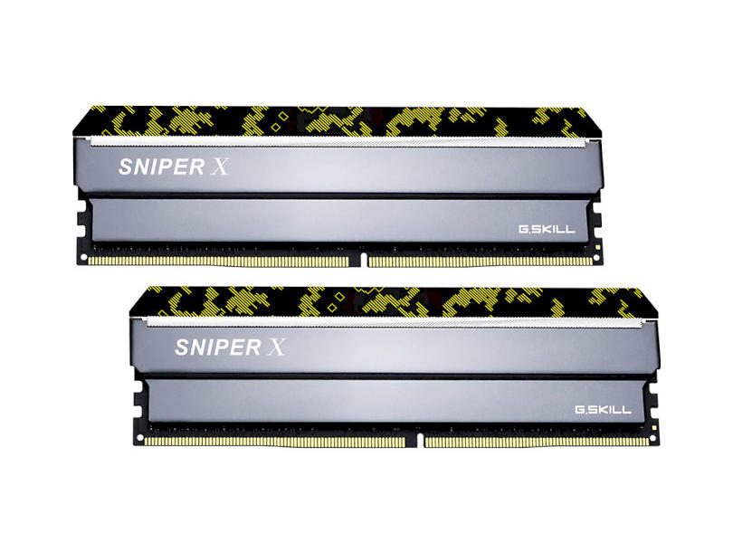

Модуль пам'яті для комп'ютера DDR4 8Gb x 2 (16Gb Kit), 3200 MHz, G. Skill Sniper X (F4-3200C16D-16GSXKB)