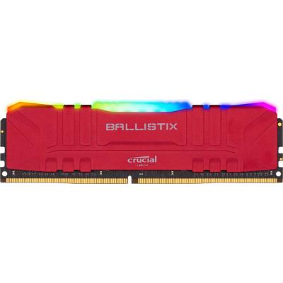 

Модуль пам'яті для комп'ютера DDR4 16GB 3200 MHz Ballistix Red RGB MICRON (BL16G32C16U4RL)