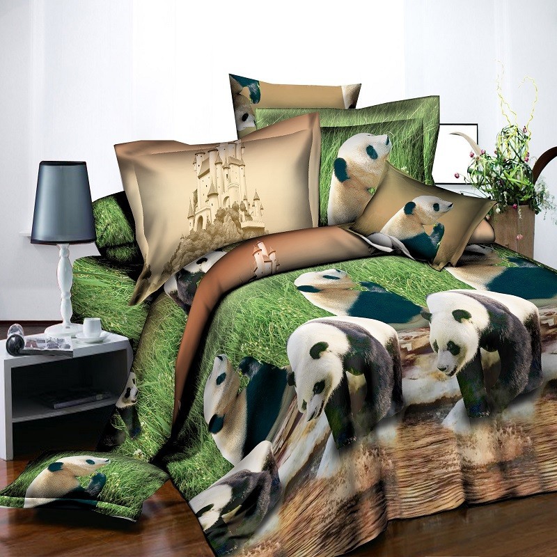 

Комплект постельного белья Casa Ricco Animals 200*215 КРА012Е