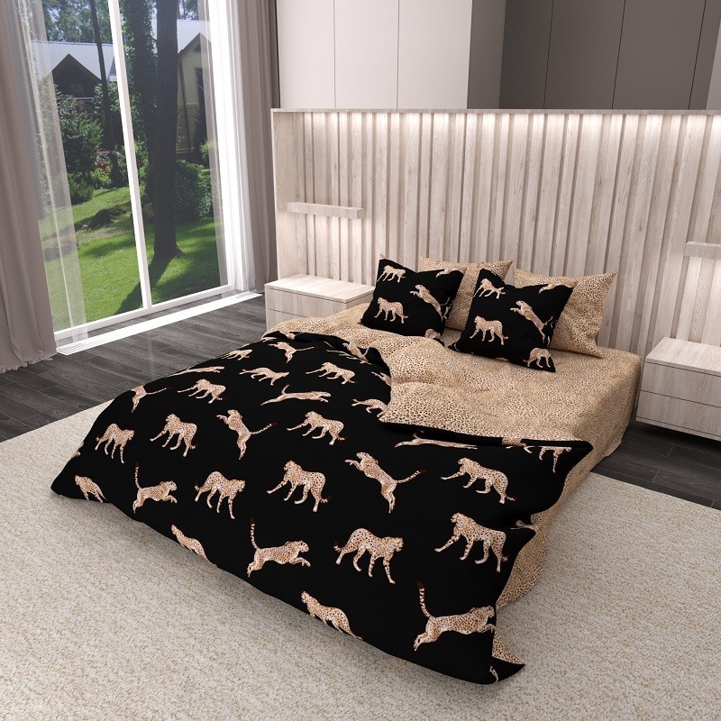 

Комплект постельного белья Casa Ricco Animals 175*215 КРА015Д