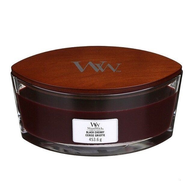 

Ароматическая свеча Woodwick Ellipse Black Cherry 453 г