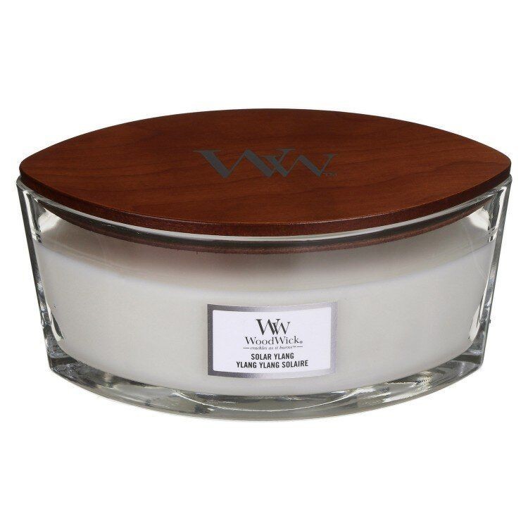 

Ароматическая свеча с ароматом Woodwick Ellipse Solar Ylang 453 г