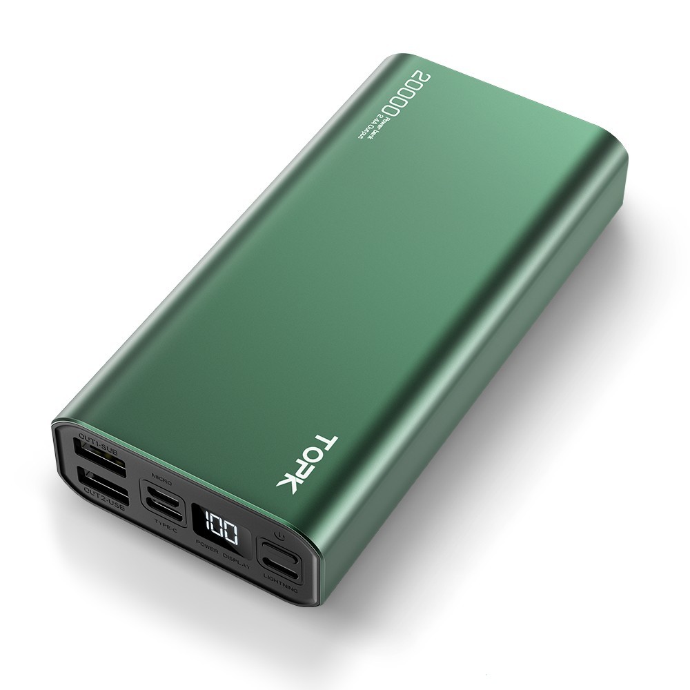

УМБ Topk 20000mAh Green I2006
